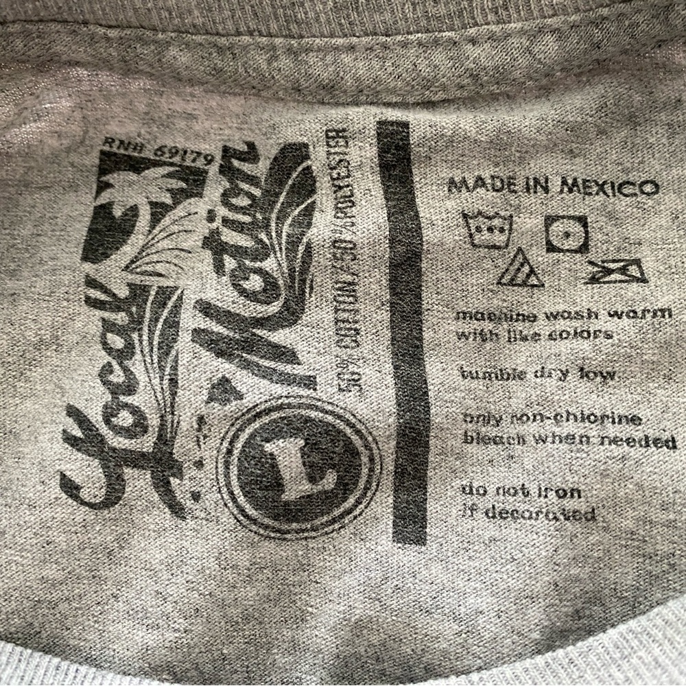 LOCAL MOTION Hawaii “Aloha Is Free” Hawaiian Tee Shirt Men L Large - Picture 4 of 5